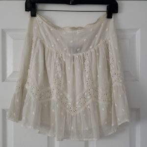 Lucky Brand White Skirt